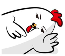 Mr. Silent Rooster sticker #895061