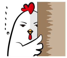Mr. Silent Rooster sticker #895062