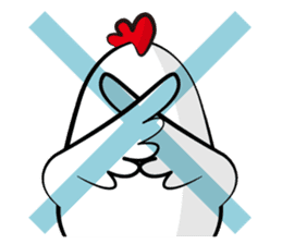 Mr. Silent Rooster sticker #895064