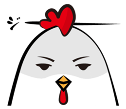 Mr. Silent Rooster sticker #895067