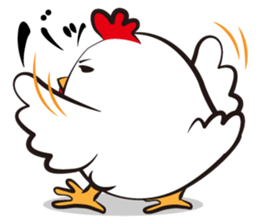 Mr. Silent Rooster sticker #895071