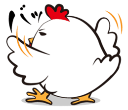 Mr. Silent Rooster sticker #895071