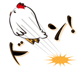 Mr. Silent Rooster sticker #895072