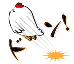 Mr. Silent Rooster sticker #895072