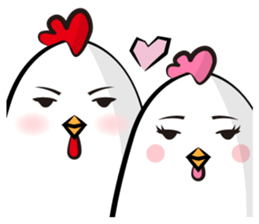 Mr. Silent Rooster sticker #895076