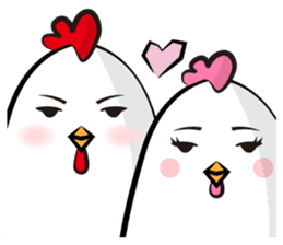 Mr. Silent Rooster sticker #895076