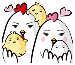 Mr. Silent Rooster sticker #895077