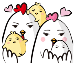 Mr. Silent Rooster sticker #895077