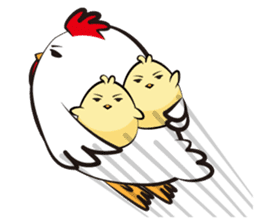 Mr. Silent Rooster sticker #895078