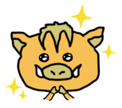 Otto the baby boar sticker #895240