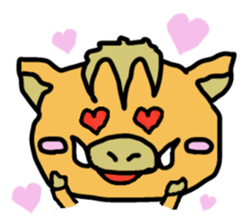 Otto the baby boar sticker #895241