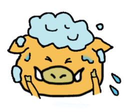 Otto the baby boar sticker #895262