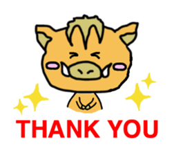 Otto the baby boar sticker #895268