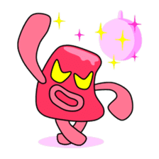 Angry Red Pudding sticker #895283