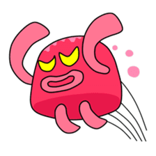 Angry Red Pudding sticker #895284