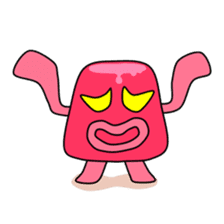 Angry Red Pudding sticker #895288