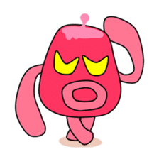 Angry Red Pudding sticker #895289