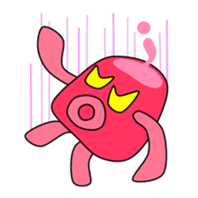 Angry Red Pudding sticker #895291