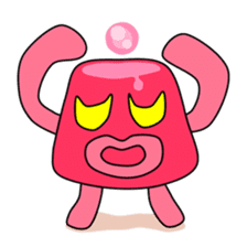 Angry Red Pudding sticker #895292