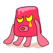 Angry Red Pudding sticker #895302