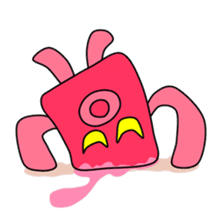 Angry Red Pudding sticker #895303