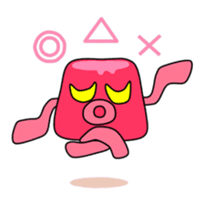 Angry Red Pudding sticker #895306