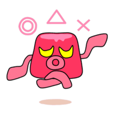 Angry Red Pudding sticker #895306