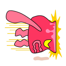 Angry Red Pudding sticker #895309