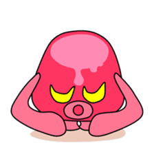 Angry Red Pudding sticker #895312