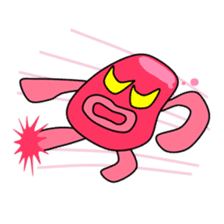 Angry Red Pudding sticker #895313