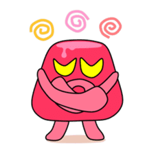Angry Red Pudding sticker #895317