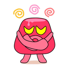 Angry Red Pudding sticker #895317