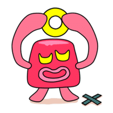 Angry Red Pudding sticker #895318