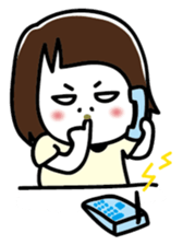 Lady Cha Cha sticker #895441