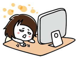 Lady Cha Cha sticker #895444