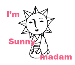 Sunny Madam (English version) sticker #895519