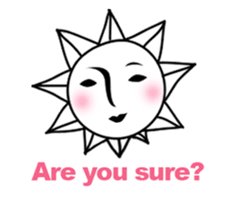 Sunny Madam (English version) sticker #895521