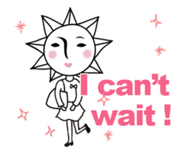 Sunny Madam (English version) sticker #895547