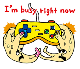 The hand got legs PART 2(English version sticker #895627