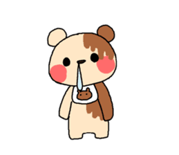 Chocolate Bear sticker #896179