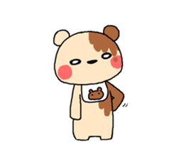 Chocolate Bear sticker #896189