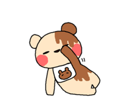 Chocolate Bear sticker #896196