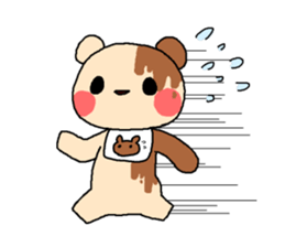 Chocolate Bear sticker #896197