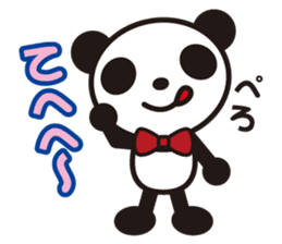 white&black panda vol.1 sticker #896735