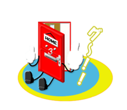 Door stamp sticker #896809