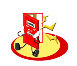 Door stamp sticker #896815