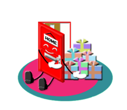 Door stamp sticker #896831