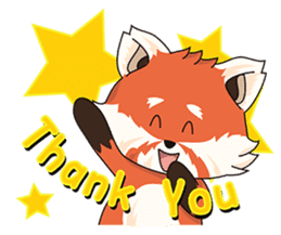 Little Tipsy the Red Panda sticker #897581