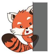 Little Tipsy the Red Panda sticker #897588