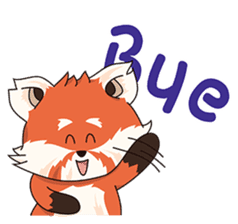 Little Tipsy the Red Panda sticker #897598